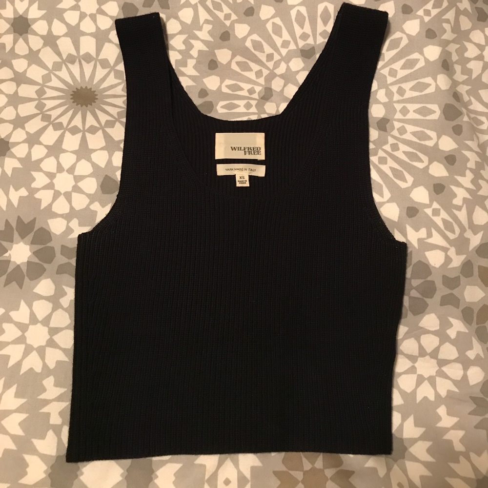 Ribbed tank top